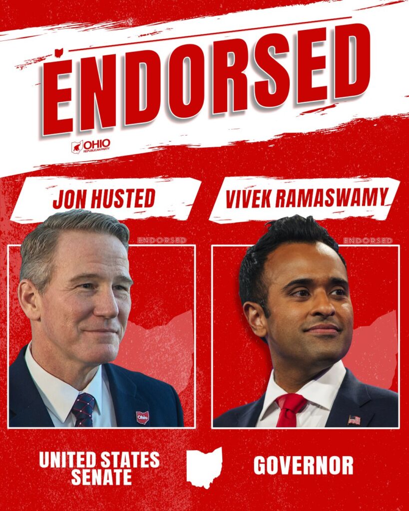 Ohio GOP Endorses Trump-Endorsed Candidates in Key 2026 Races